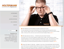 Tablet Screenshot of holtermann-regeltechnik.de